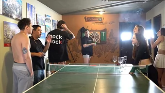 The hottest strip-pong action with Keilabassi77 and friends! Knock Knock Club
