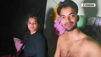 College girl makes love with her cute BF in a vid