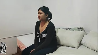 Cute teen Kiomi fucks at porn casting, showing her mouth skills