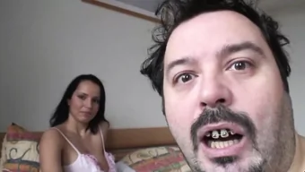 Laura Lion's big tits bounce while she is being fucked by her stepfather.